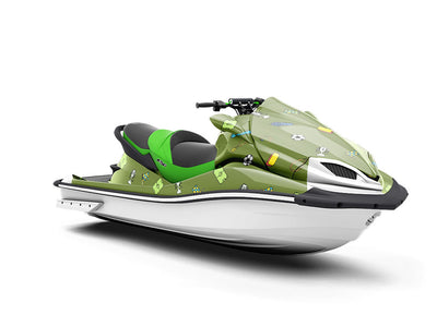 Center Forward Sport Jet Ski Vinyl Customized Wrap