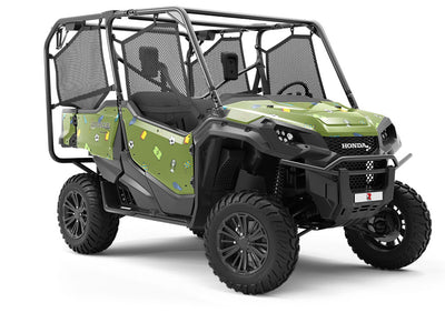 Center Forward Sport Utility Vehicle Vinyl Wrap
