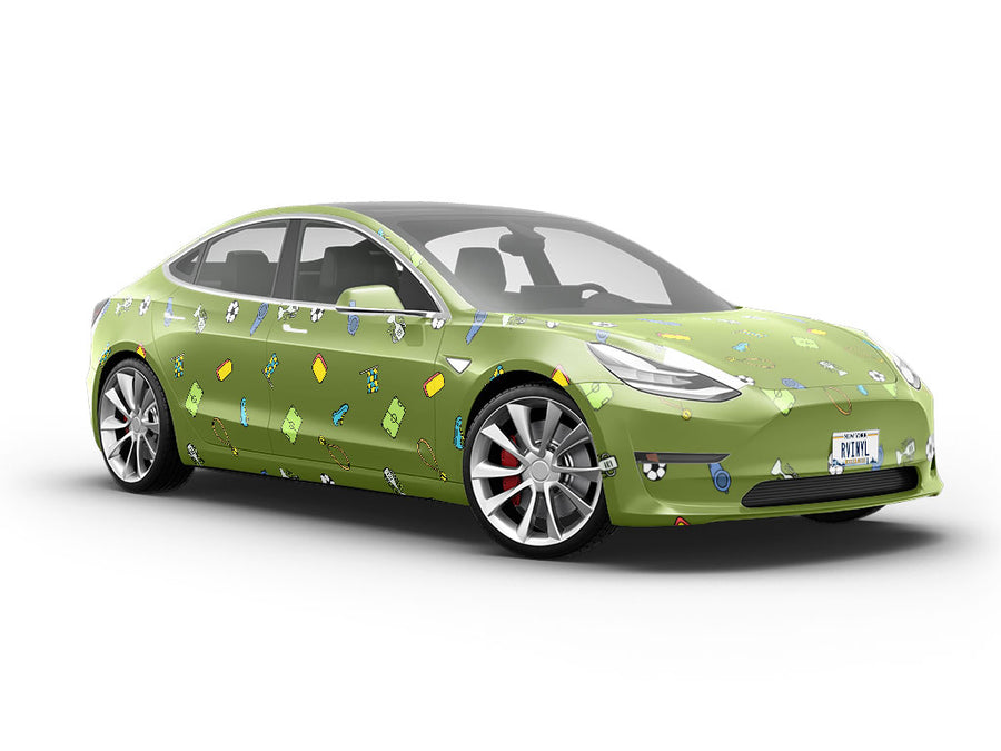 Center Forward Sport Vehicle Vinyl Wrap