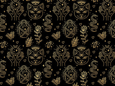 Ceremonial Images Witch Vinyl Wrap Pattern~Rwraps Series 914 Digitally Printed Vinyl Wrap~0