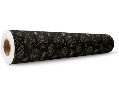 Ceremonial Images Witch Wrap Film Wholesale Roll~Rwraps Series 914 Digitally Printed Vinyl Roll~5
