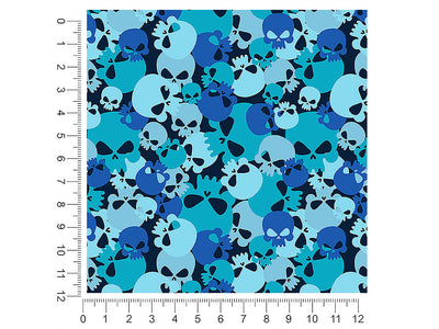 cerulean calvaria skull and bones 1ft x 1ft Craft Sheets