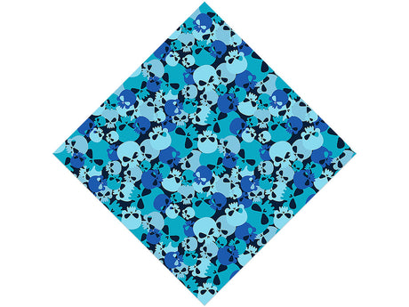 Cerulean Calvaria Halloween Vinyl Wrap Pattern