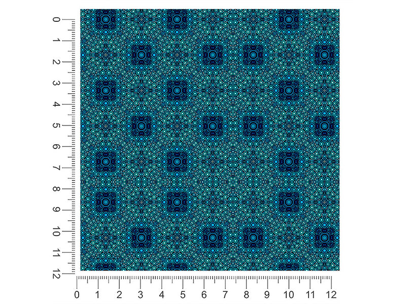 cerulean squares mosaic 1ft x 1ft Craft Sheets