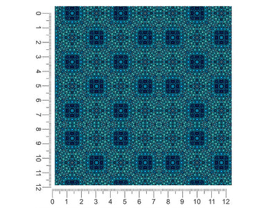 cerulean squares mosaic 1ft x 1ft Craft Sheets