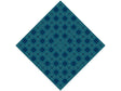 Cerulean Squares Mosaic Vinyl Wrap Pattern