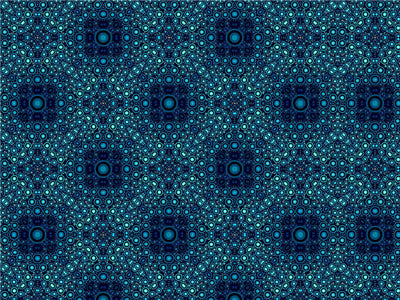 Cerulean Squares Mosaic Vinyl Wrap Pattern~Rwraps Series 914 Digitally Printed Vinyl Wrap~0