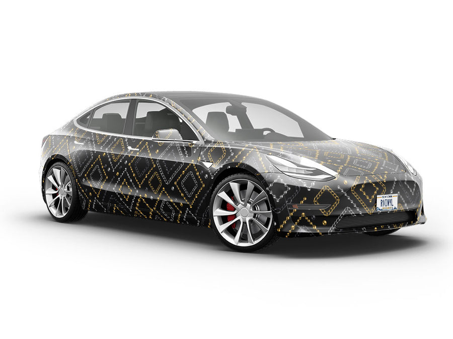 Chain Collection Art Deco Vehicle Vinyl Wrap