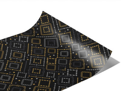 Chain Collection Art Deco Vinyl Wraps~Rwraps Series 914 Digitally Printed Vinyl Wrap~0