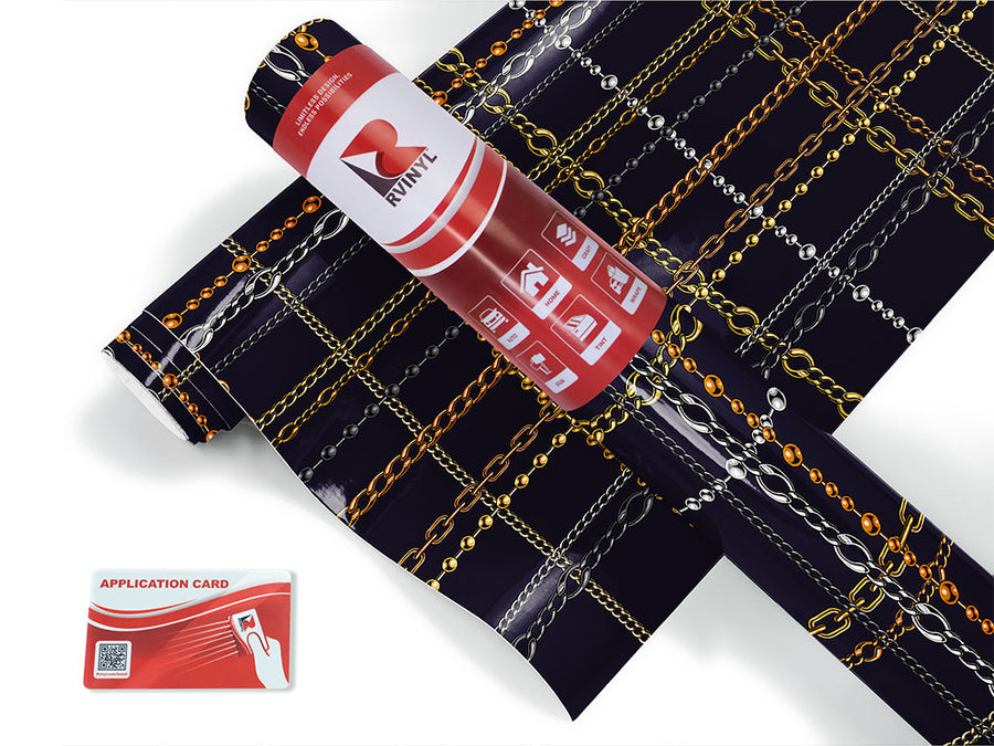 chain excitement bling Craft Vinyl Roll