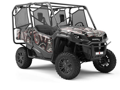 Chained Rims Cars Utility Vehicle Vinyl Wrap