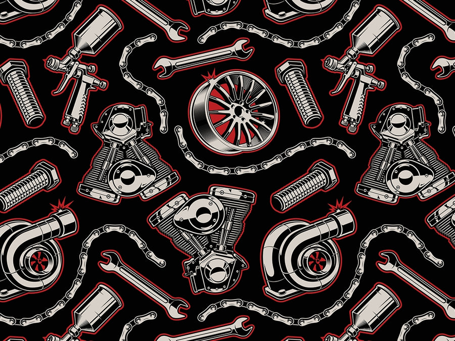 Chained Rims Cars Vinyl Wrap Pattern~Rwraps Series 914 Digitally Printed Vinyl Wrap~0