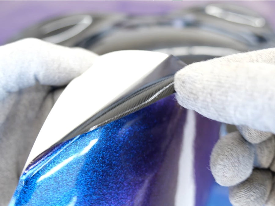 Chameleon Royal Blue Vinyl Sheet