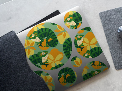 chameleon sight animal DIY Laptop Stickers