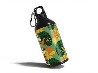 chameleon sight animal Water Bottle DIY Stickers