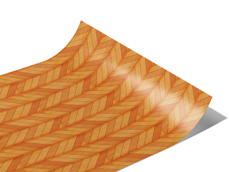 Chamois Stain Wooden Parquet Vinyl Wraps~Rwraps Series 914 Digitally Printed Vinyl Wrap~1