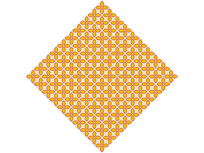 Champagne King Retro Vinyl Wrap Pattern