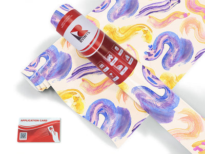 champagne year abstract geometric Craft Vinyl Roll