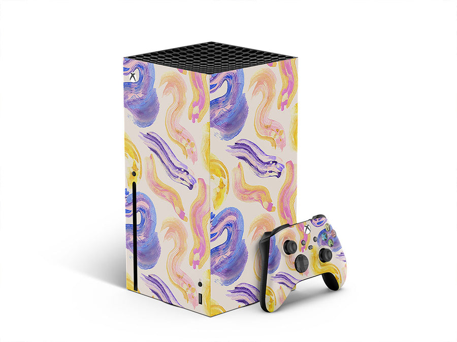 champagne year abstract geometric XBOX DIY Decal
