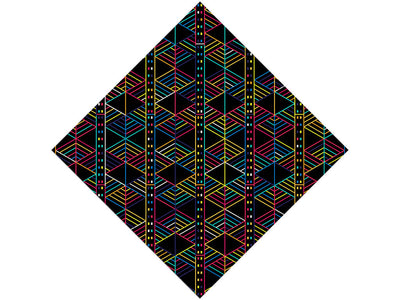 Change Lane Art Deco Vinyl Wrap Pattern