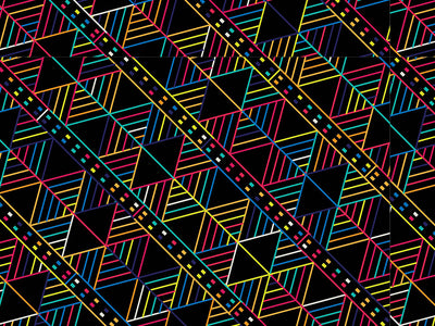 Change Lane Art Deco Vinyl Wrap Pattern~Rwraps Series 914 Digitally Printed Vinyl Wrap~0