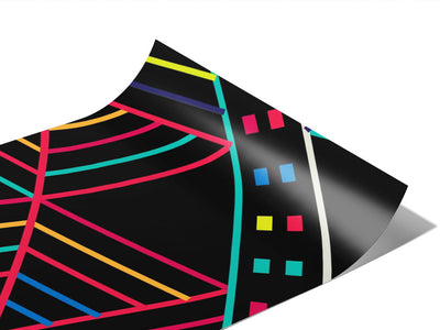 Change Lane Art Deco Vinyl Wraps~Rwraps Series 914 Digitally Printed Vinyl Wrap~0