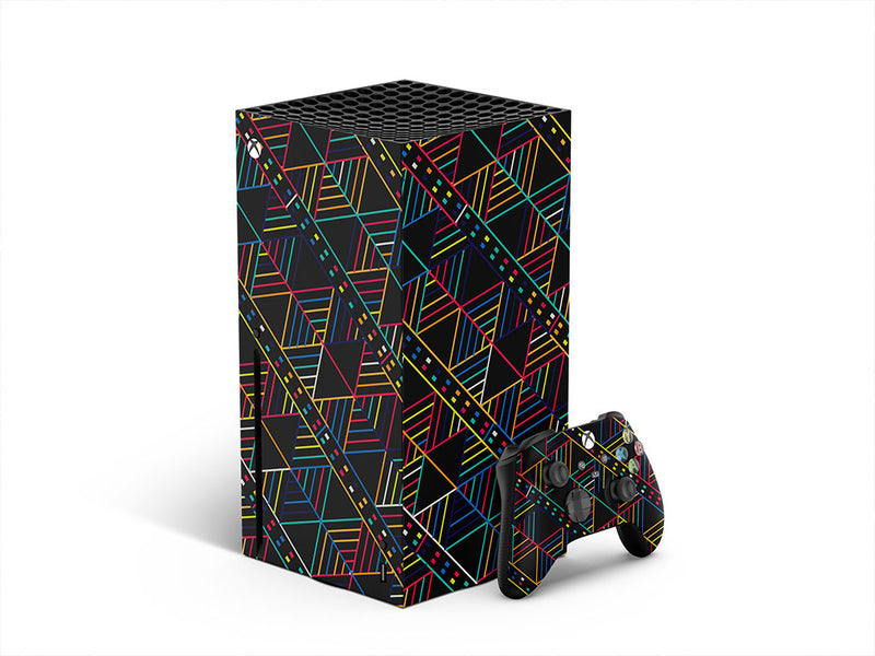 change lane art deco XBOX DIY Decal
