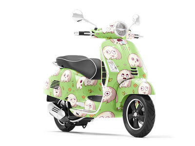 Character Driven Sport Vespa Scooter Wrap Film
