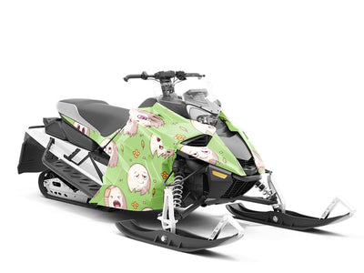 Character Driven Sport Custom Wrapped Snowmobile