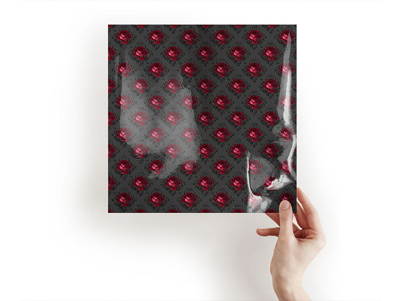 charcoal roses gothic Craft Sheets