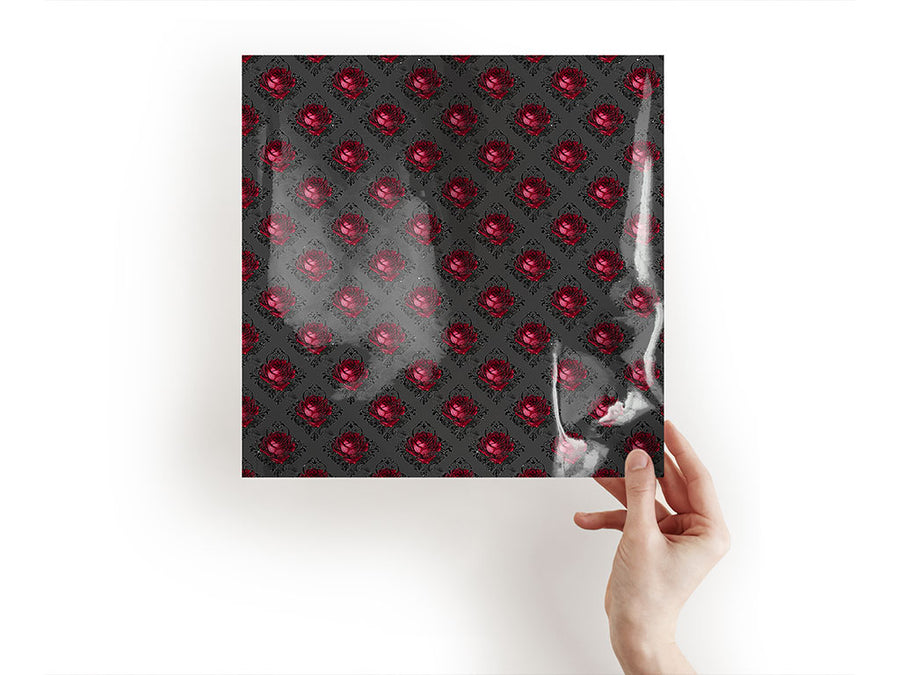 charcoal roses gothic Craft Sheets