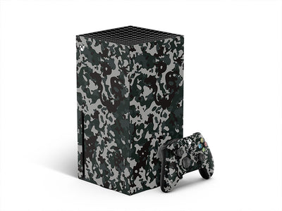 charcoal woodland camouflage XBOX DIY Decal