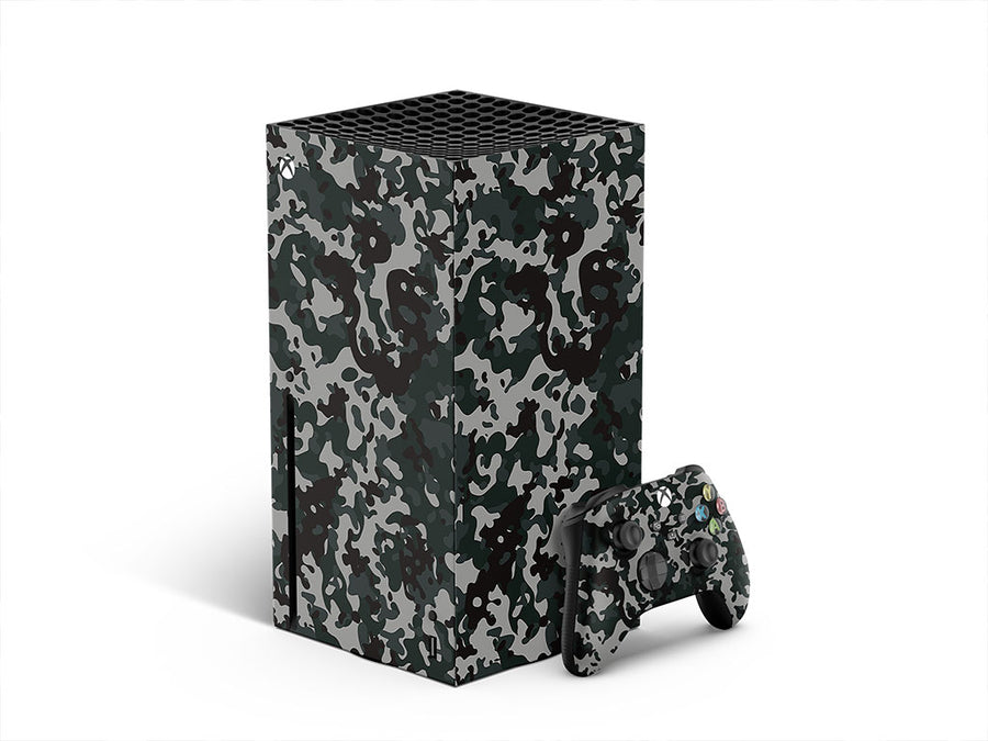 charcoal woodland camouflage XBOX DIY Decal