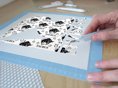 charging bull astrology Easy Weed Craft Vinyl