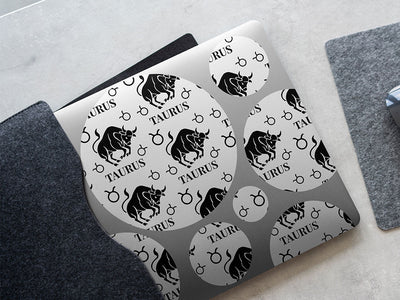charging bull astrology DIY Laptop Stickers