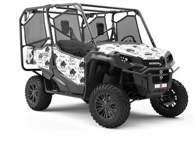 Charging Bull Astrology Utility Vehicle Vinyl Wrap