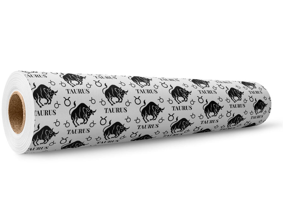 Charging Bull Astrology Wrap Film Wholesale Roll~Rwraps Series 914 Digitally Printed Vinyl Roll~5