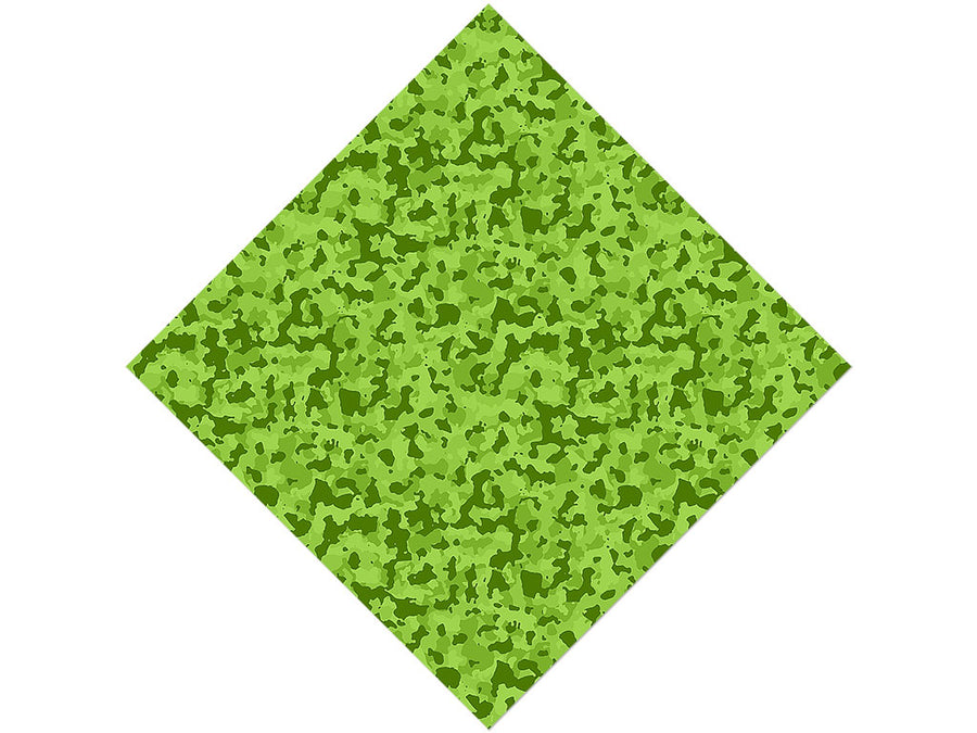 Chartreuse Flecktarn Camouflage Vinyl Wrap Pattern