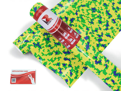 chartreuse liquor pixel Craft Vinyl Roll