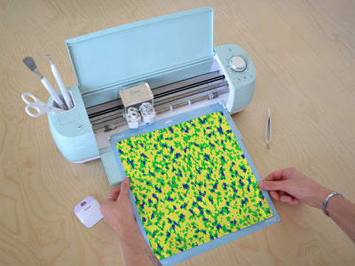 chartreuse liquor pixel Cricut Compatible Vinyl