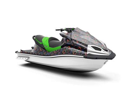 Chasing Night Abstract Jet Ski Vinyl Customized Wrap