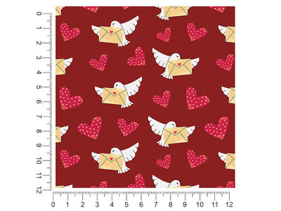 chaste love bird 1ft x 1ft Craft Sheets