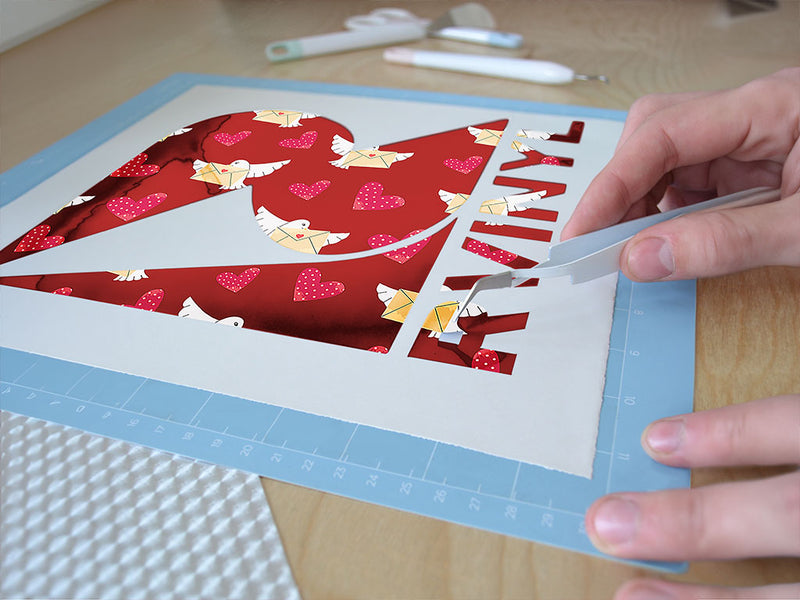 chaste love bird Easy Weed Craft Vinyl