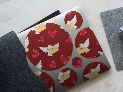 chaste love bird DIY Laptop Stickers