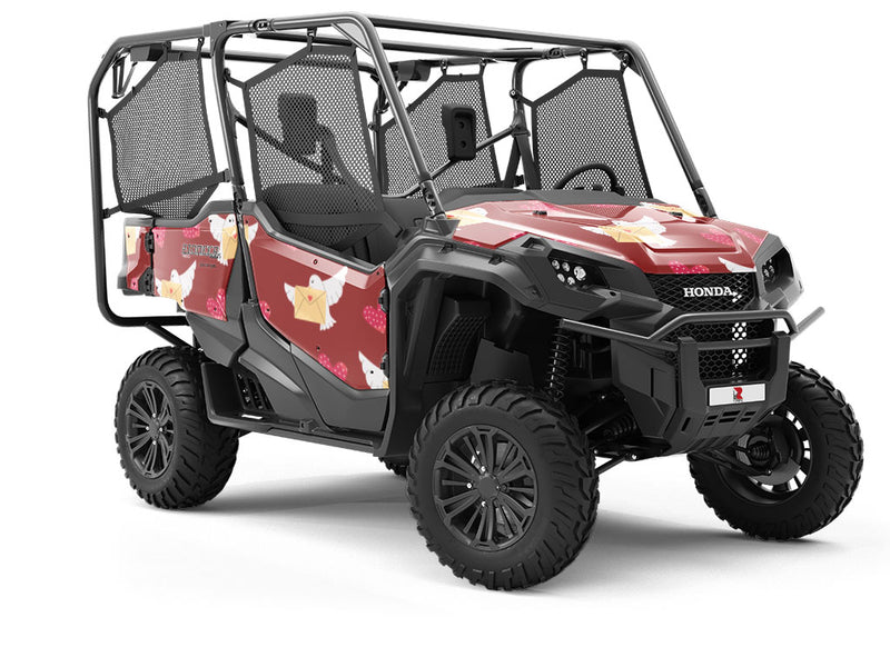 Chaste Love Birds Utility Vehicle Vinyl Wrap