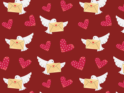 Chaste Love Birds Vinyl Wrap Pattern~Rwraps Series 914 Digitally Printed Vinyl Wrap~0