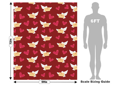 Chaste Love Birds Vehicle Wrap Scale~Rwraps Series 914 Chaste Love Birds Measurements~1