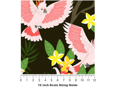 Chatty Cathy Birds Vinyl Film Pattern Size 12 inch Scale~Rwraps Chatty Cathy Birds Sizing Chart~2