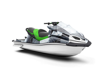 Checkerboard Deviations Tile Jet Ski Vinyl Customized Wrap