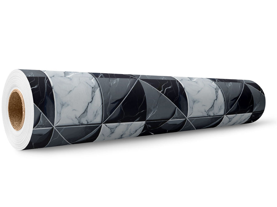 Checkerboard Deviations Tile Wrap Film Wholesale Roll~Rwraps Series 914 Digitally Printed Vinyl Roll~5